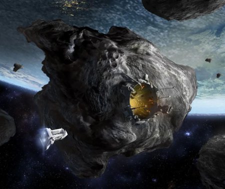 Space engineers астероиды