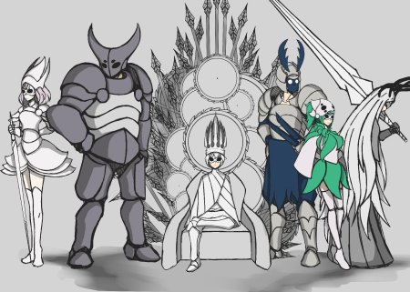 Белый король hollow knight