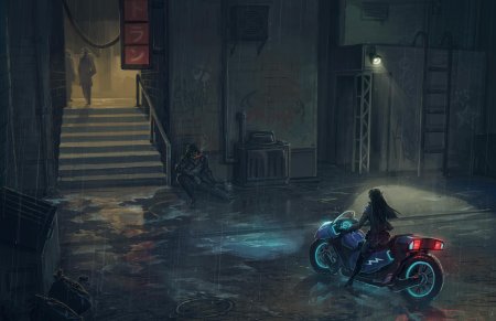 Cyberpunk 2077 байк акира
