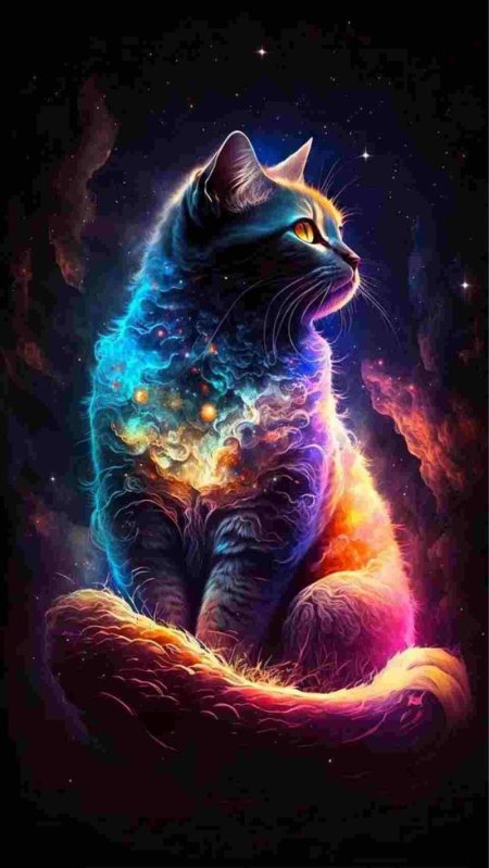 Кошачий арт