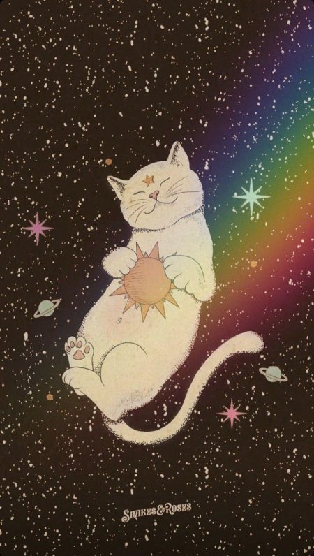 Иллюстрация кошка