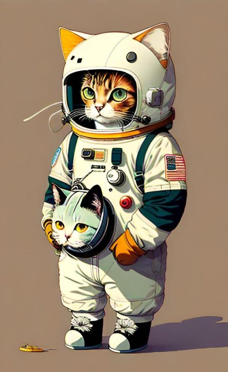 Gato astronauta