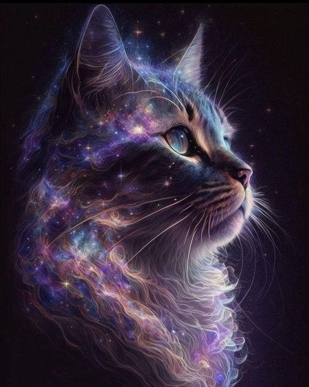 Кошачий арт