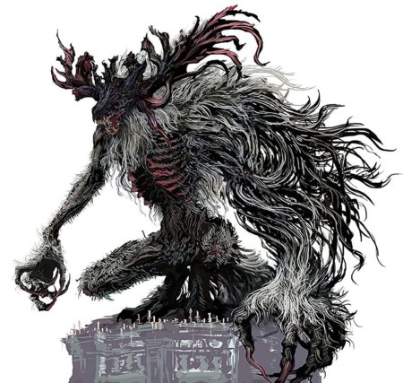 Церковное чудовище bloodborne