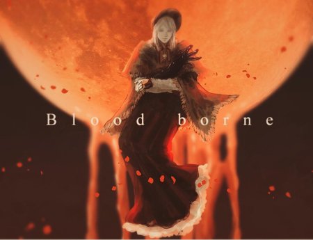 Присутствие луны bloodborne арт