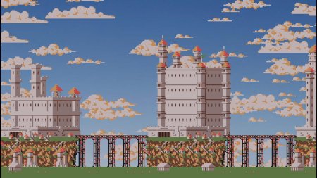 Замок пиксель арт