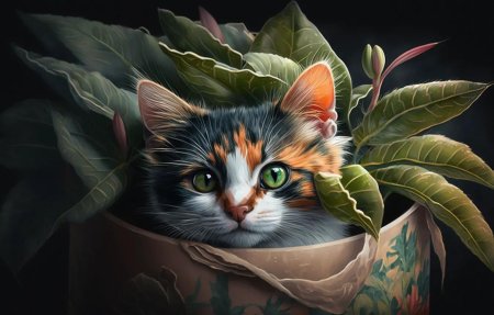Котенок арт