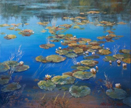 Павел еськов художник кувшинки
