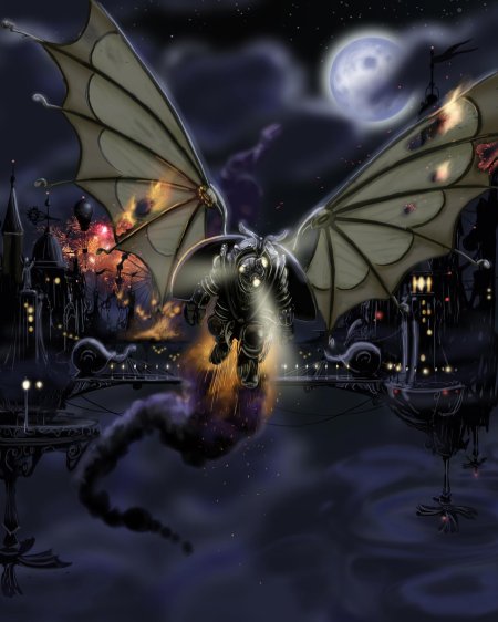 Mothman человек мотылек art
