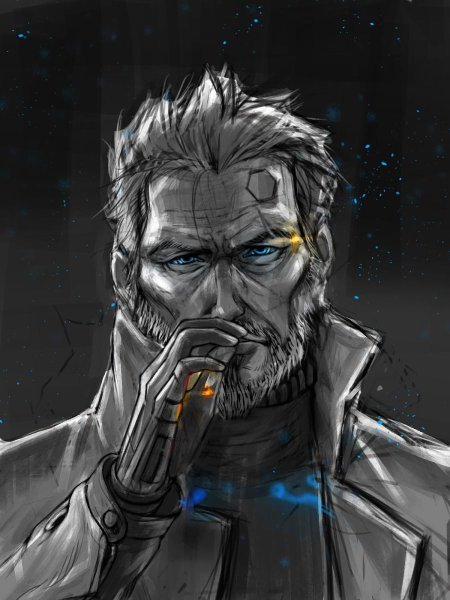 Адам дженсен в cyberpunk 2077