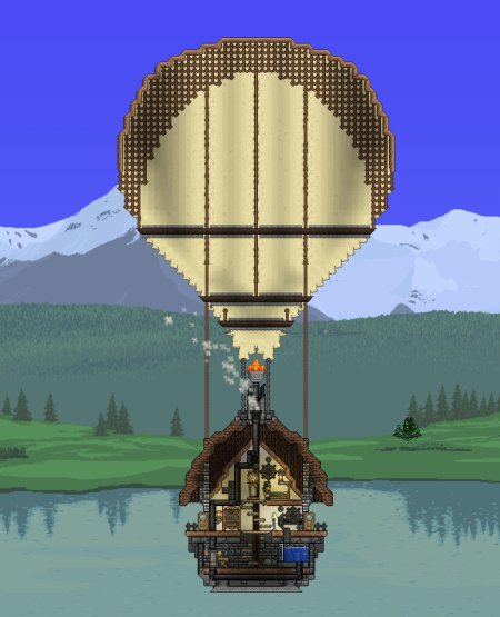 Terraria дом стимпанкера