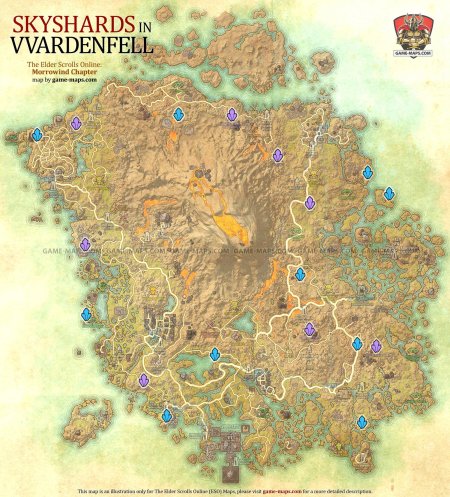 The elder scrolls online вварденфелл карта