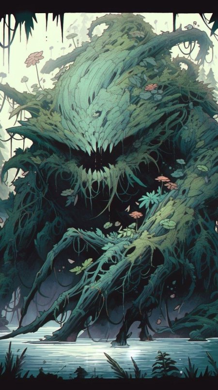 Болотная тварь (dc comics)