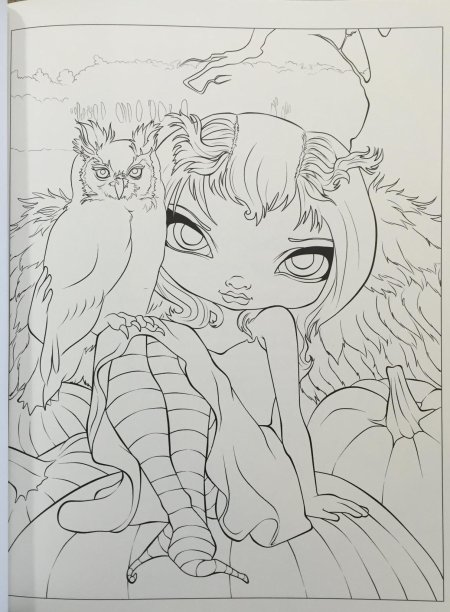 Jasmine becket griffith coloring