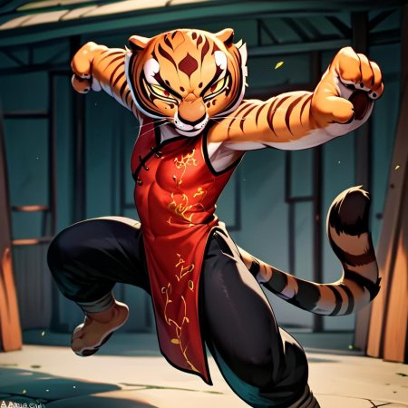 Kung fu panda tigress