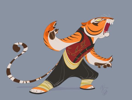 Tigress sandy
