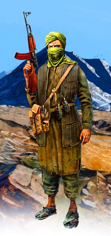 Афганская война моджахеды