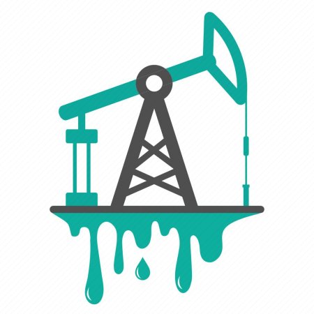 Станок качалка нефти vektor