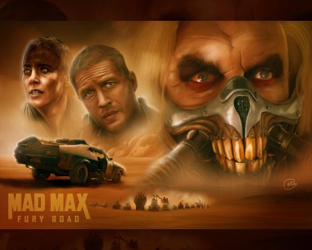 Безумный макс дорога ярости постер