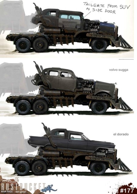 Безумный макс грузовик фуриосы