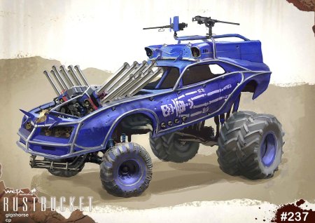 Gigahorse mad max car
