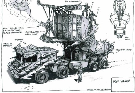 Mad max doof wagon