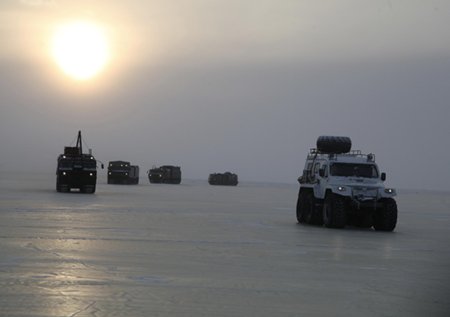Вездеход трэкол арктика