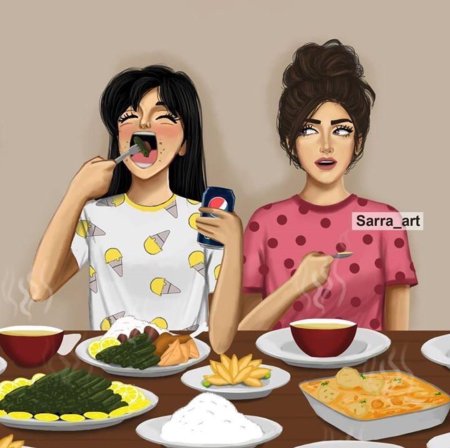 Girly_m sarra art подруги