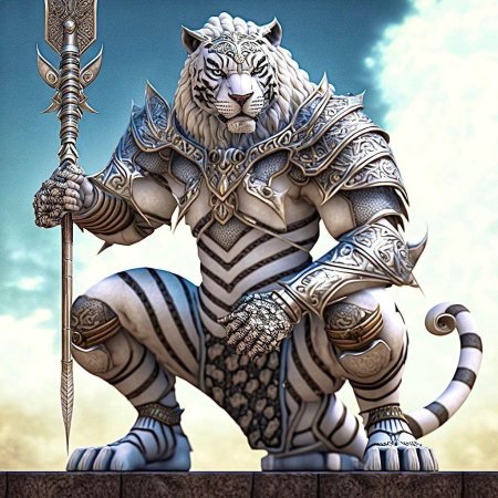 Tiger warrior art