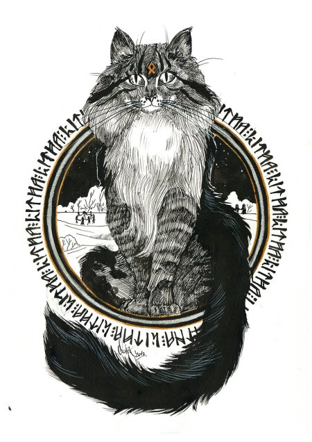 Йольский кот мифология