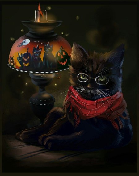 Художник лорри кайенна коты