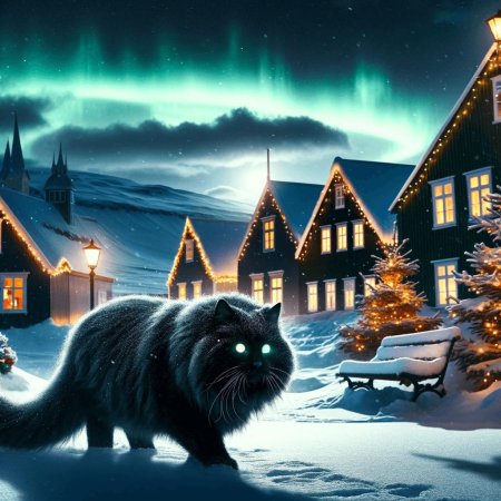 The christmas cat