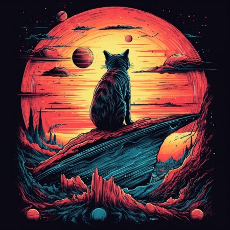 Коты арт