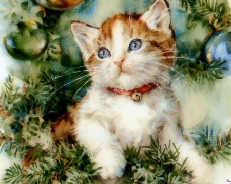 Новогодние коты