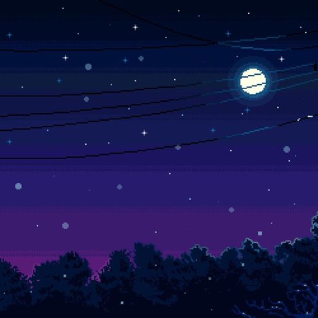 Pixel art background