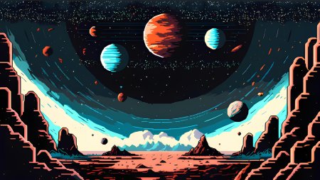 Пейзаж космический