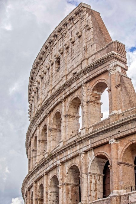 The colosseum in rome