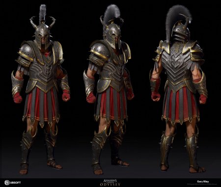 Assassins creed odyssey броня мирмидонца
