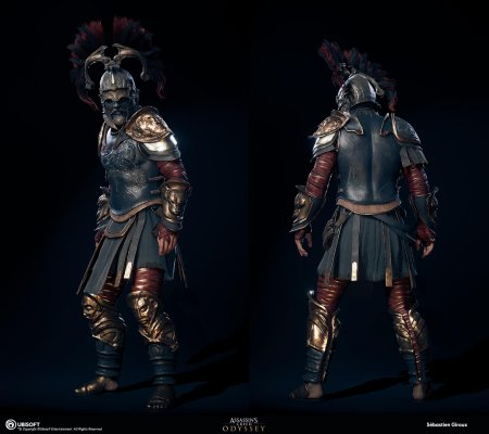 Assassins creed odyssey броня мирмидонца