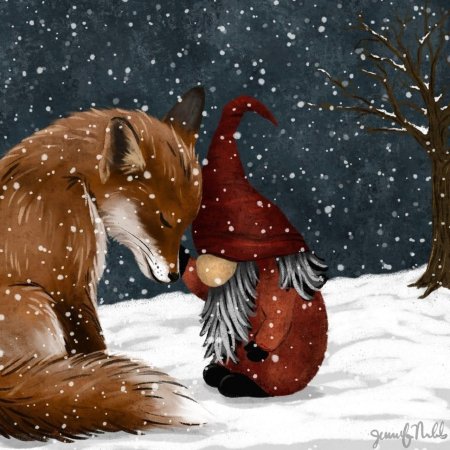 Лис и гном