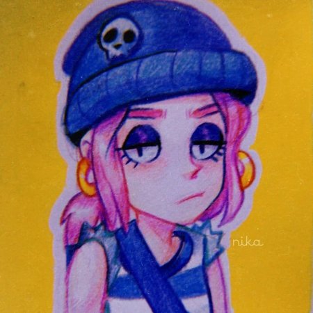 Brawl stars арт героиня биби