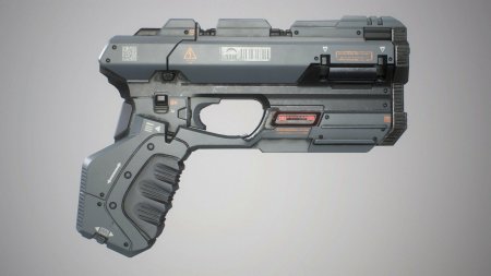 Sci fi pistol