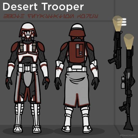 Clone desert trooper