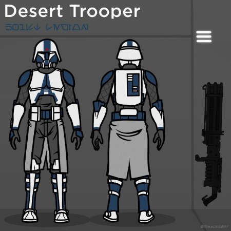 Star wars desert troopers