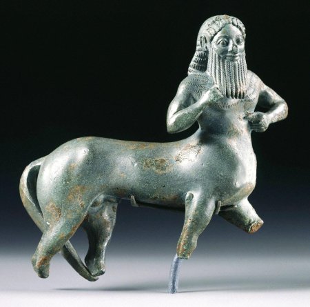 Bronze statuette of a centaur