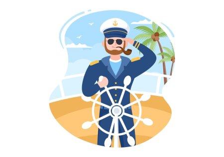 Капитан за штурвалом