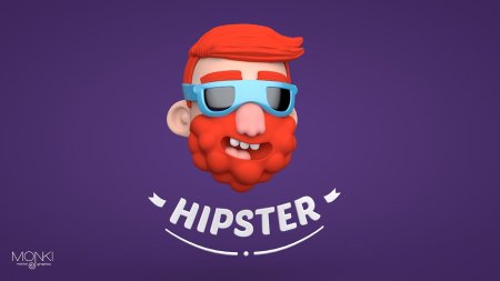 Хипстер иллюстрация
