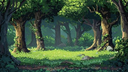 Pixel art game