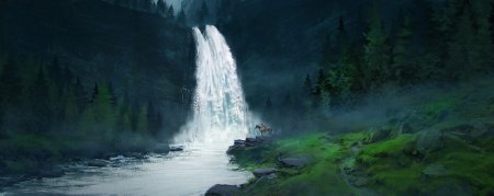 Художник кевин хилл водопад
