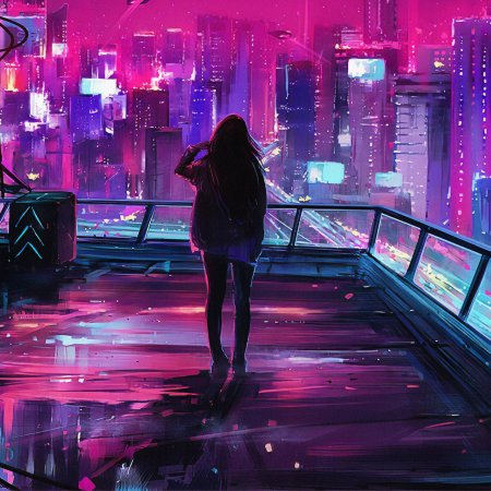 Cyberpunk 2077 город